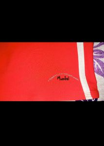 Mens Swimming Trunks - Red and White