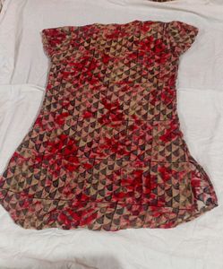 Printed Short Kurti
