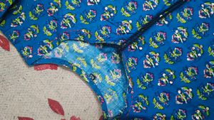 new Floral Print Cotton Kurta