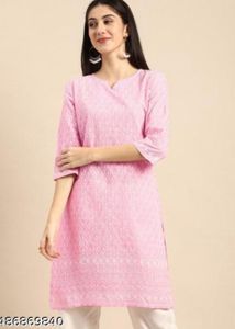 🌸Pink Kurti 🌸