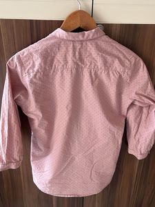 Pink Polka Dot Shirt