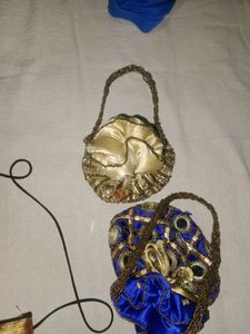 Ethnic Clutch &amp; Pouches Set