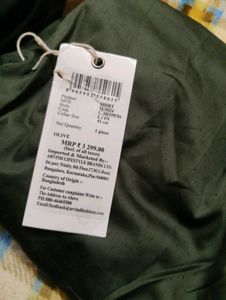 Olive Green Shirt - New with Tags