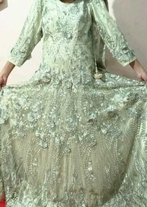 New Bridal Gown Light Green