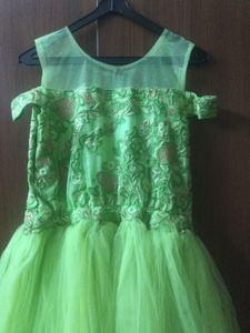 Green Long Gown