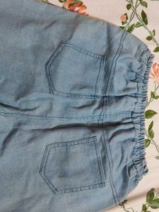 Blue Funky Distressed Jeans