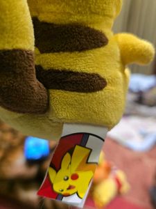 Pikachu Plush Bag tag