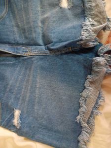 Rugged Denim Shorts