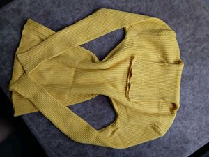 Yellow Turtle Neck For Women 💛
