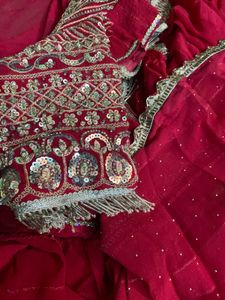 Saree With Heavy Blouse