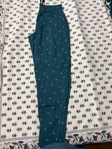 Printed Casual Pants Cum Pajamas