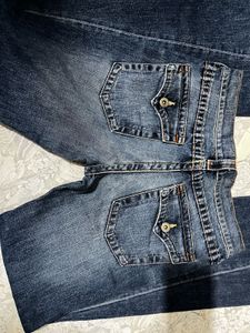 Y2K  LOW WAIST FIT BOOTCUT JEANS