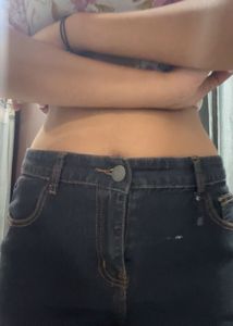 Denim Bermuda Shorts