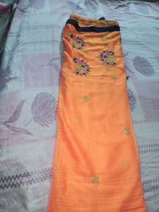 flower silk Nuw saree Festive+daily