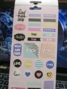 10 Sheets Of Stickers.
