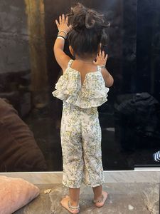 Floral Girls Jumpsuit