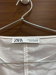 Chic White Wrap Top