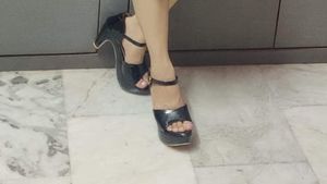 Black Patent Heels