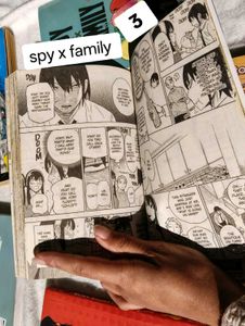 Manga Combo - silent voice , spy x family