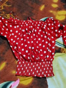 Striped Off-Shoulder Top