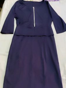 Blue dress