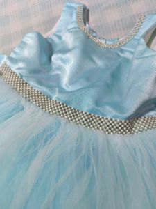 Adorable Light Blue Party Dress