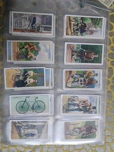 Vintage Bicycle Trading Cards