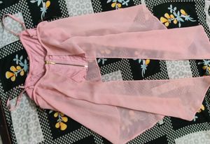 Pink Crop Top
