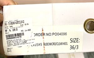 Truffle Collection Nude Heels