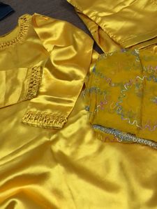 Yellow Salwar Kameez Set