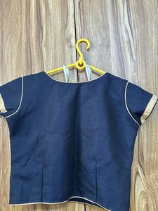 Embroidery Crop Top