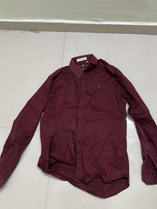 Burgundy Shirt For Men