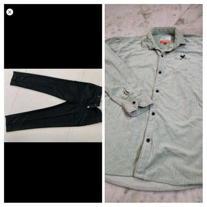 Men's Outfit: Shirt & Pants