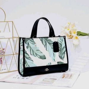 Coach Floral Print Handbag