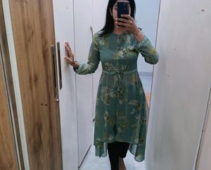 All About You Front Cut High Low Kurta