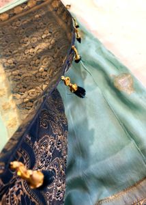 Elegant Blue Saree