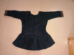 Black Frock Style Top