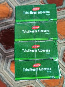 Tulsi Neem Aloevera Soap