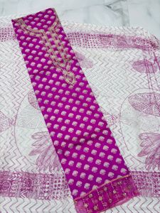 Pink Printed Salwar Kameez Suit