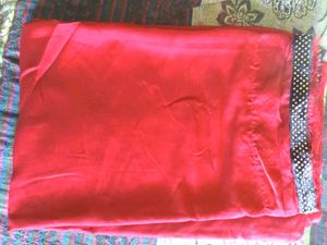 Red Saree With Blouse