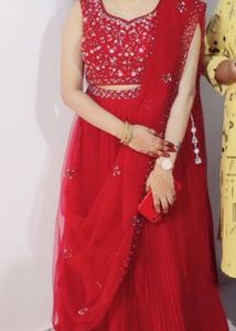 Red Stone Work Lehenga💃👠♥️