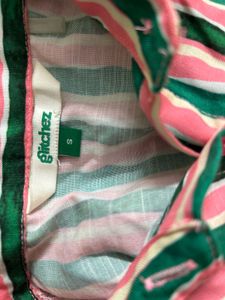 ʚଓ Striped Short Sleeve Shirt