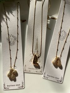 Gold &#39;L&#39; Initial Layered Necklace