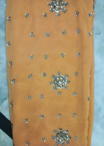 Fully Stone Work Saree