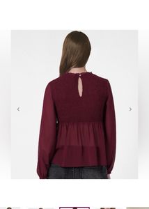 JDY BY ONLYSmocked Peplum Top