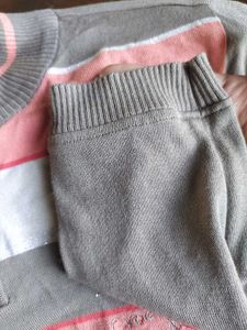 Striped Knit Top(stretchable)