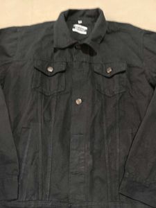 Black Denim Jacket, XL SIZE