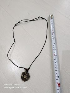 ying Yang Adjustable Chain Thread Pendant