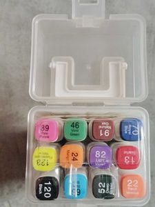 Carry On Twin Art Sketch Markers - 12 Colors