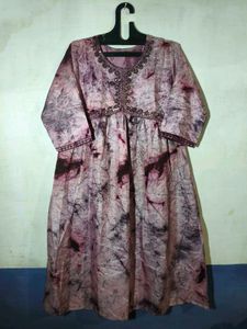 Pink Coloured Kurthi